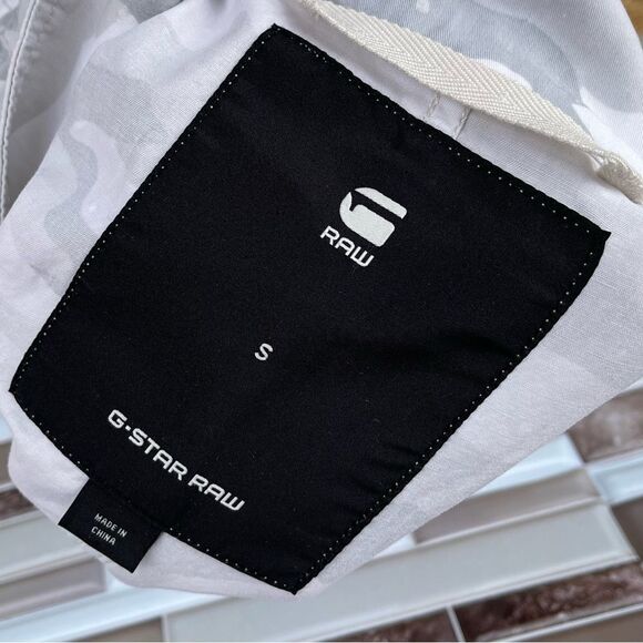 Gstar Ospak Deconstructed Splatter Overshirt small - Picture 10 of 16